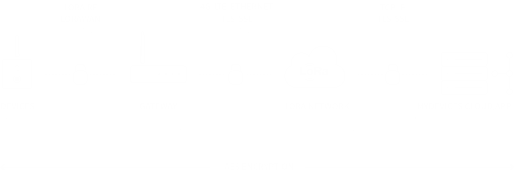 LoRaWAN Schema graphic