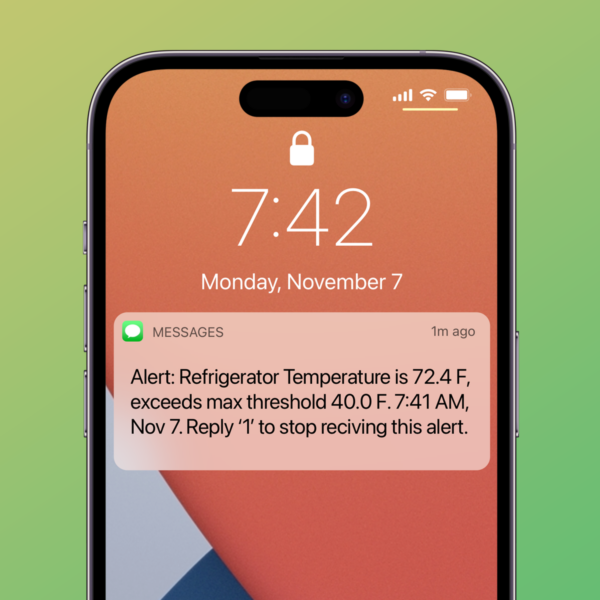 Temperature and Humidity Monitoring for Commercial Refrigerators and