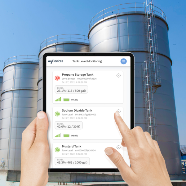 Remote tank level monitor - Oil, Diesel, Chemical and Water Tanks